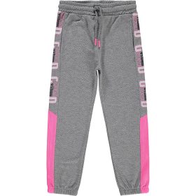 Civil Feliratos szürke-pink lány melegítőnadrág