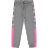 Civil Feliratos szürke-pink lány melegítőnadrág