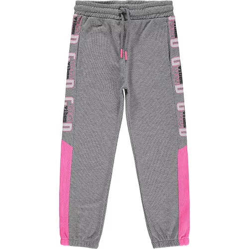 Civil Feliratos szürke-pink lány melegítőnadrág