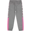 Civil Feliratos szürke-pink lány melegítőnadrág
