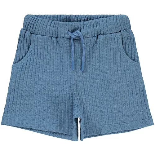 Civil Kék zsebes lány short