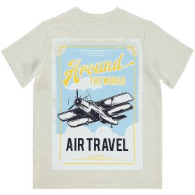 Civil Repülős bézs fiú póló