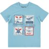 Civil Repülős kék fiú póló