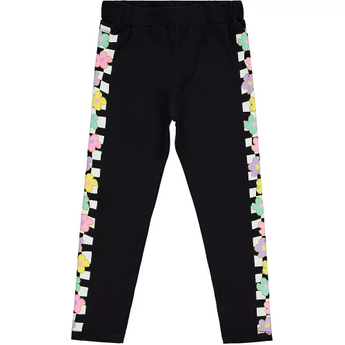 Civil Virágos fekete lány leggings