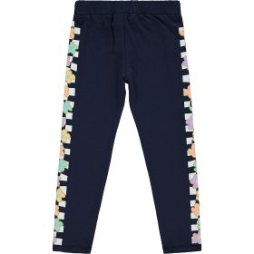 Civil Virágos sötétkék lány leggings