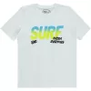 Civil Surf fehér kamasz póló