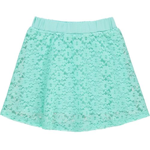 Civil Csipkés menta lány szoknya