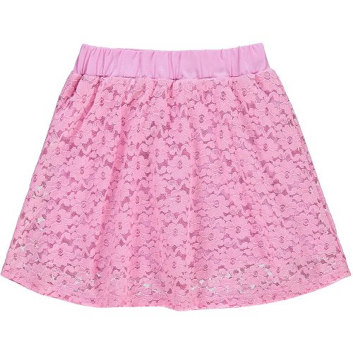 Civil Csipkés rózsaszín lány szoknya