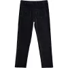 Civil Fekete kordbársony tini leggings 