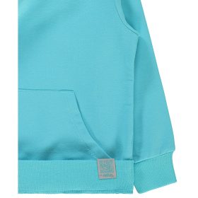 Civil Türkiz kenguruzsebes kisfiú pulóver