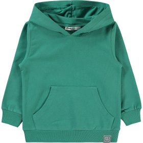 Civil Zöld kenguruzsebes kisfiú pulóver