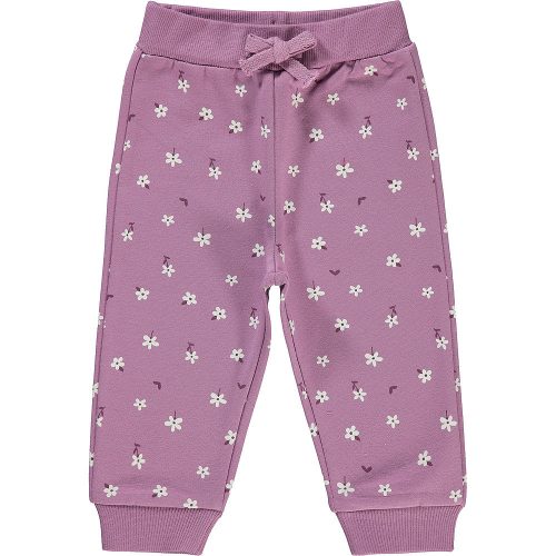 Civil Virágos lila baba belül puha bolyhos nadrág