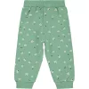 Civil Virágos zöld baba belül puha bolyhos nadrág