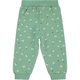 Civil Virágos zöld baba belül puha bolyhos nadrág