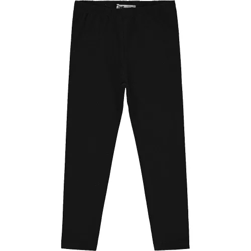 Civil Fekete belül vékonyan bolyhos lány leggings