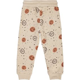 Civil Mintás bézs kisfiú belül bolyhos melegítőnadrág