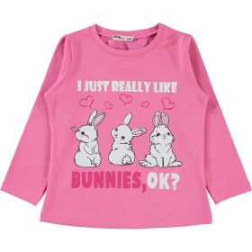 Civil Nyuszis rózsaszín belül bolyhos kislány felső