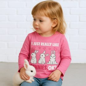 Civil Nyuszis rózsaszín belül bolyhos kislány felső