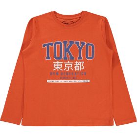 Civil Tokyo narancs kamasz felső