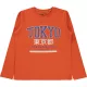 Civil Tokyo narancs kamasz felső