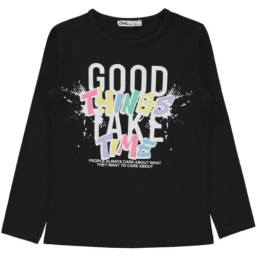 Civil Feliratos fekete lány felső