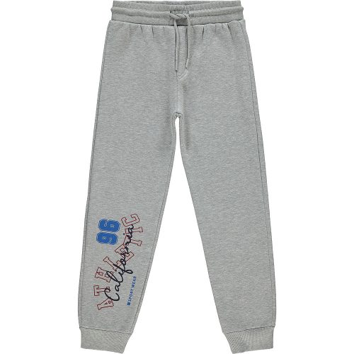 Civil Feliratos szürke kamasz belül bolyhos melegítőnadrág