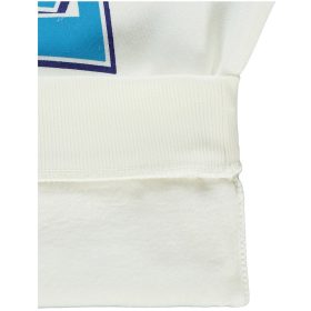   Civil Racer fehér meleg, belül bolyhos fehér kamasz pulóver