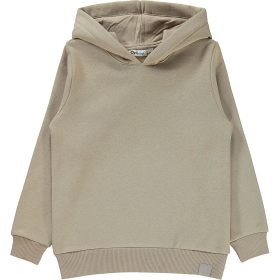 Civil Kapucnis drapp fiú belül bolyhos pulóver