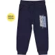 Civil Speed zone sötétkék fiú széles fazonú belül bolyhos melegítőnadrág