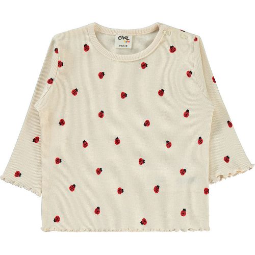 Civil Katicás bézs baba felső