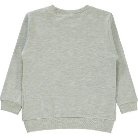 Civil Nyuszis szürke kislány pulóver