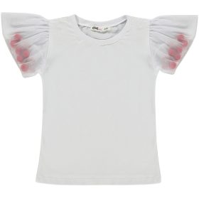 Civil Mozgórátétes fehér lány felső