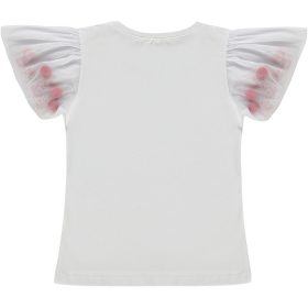 Civil Mozgórátétes fehér lány felső