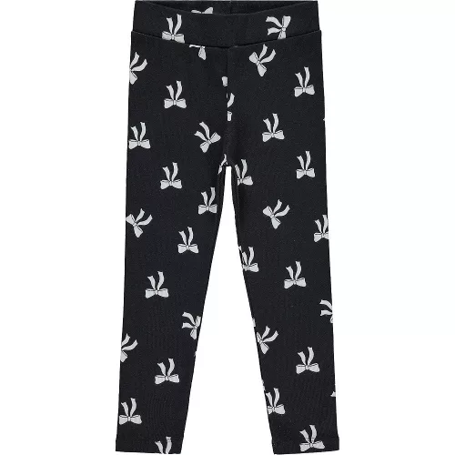 Civil Masnis fekete bordázott lány leggings