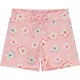 Civil Virágos rózsaszín kislány short