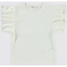 Civil Fodrosujjú ekrü lány felső