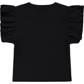 Civil Fodrosujjú fekete lány felső