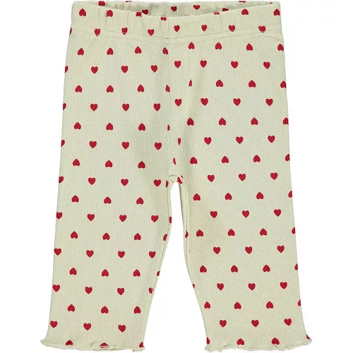 Civil Szíves bézs kislány térdleggings