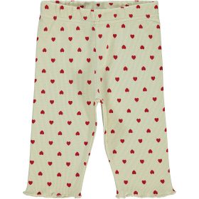 Civil Szíves bézs kislány térdleggings