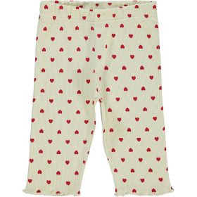 Civil Szíves bézs kislány térdleggings