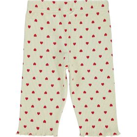 Civil Szíves bézs kislány térdleggings