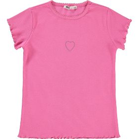 Civil Szivecskés rózsaszín lány felső
