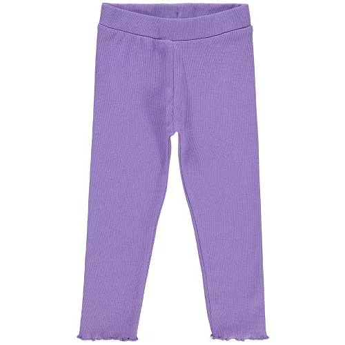 Civil Lila bordázott kislány leggings