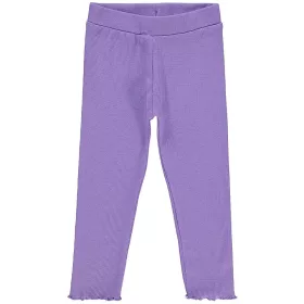 Civil Lila bordázott kislány leggings