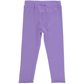 Civil Lila bordázott kislány leggings
