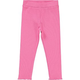 Civil Rózsaszín bordázott kislány leggings