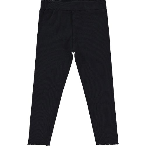 Civil Fekete bordázott lány leggings