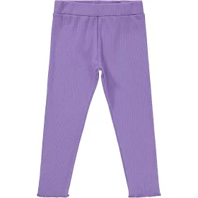 Civil Lila bordázott lány leggings