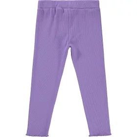 Civil Lila bordázott lány leggings