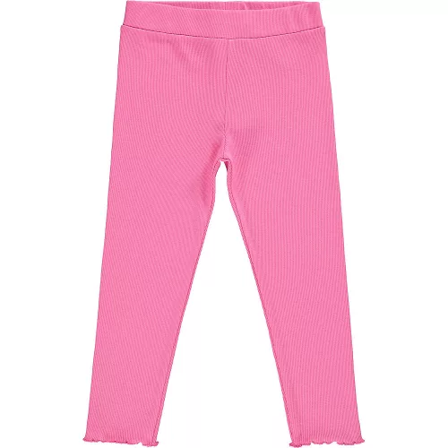 Civil Rózsaszín bordázott lány leggings